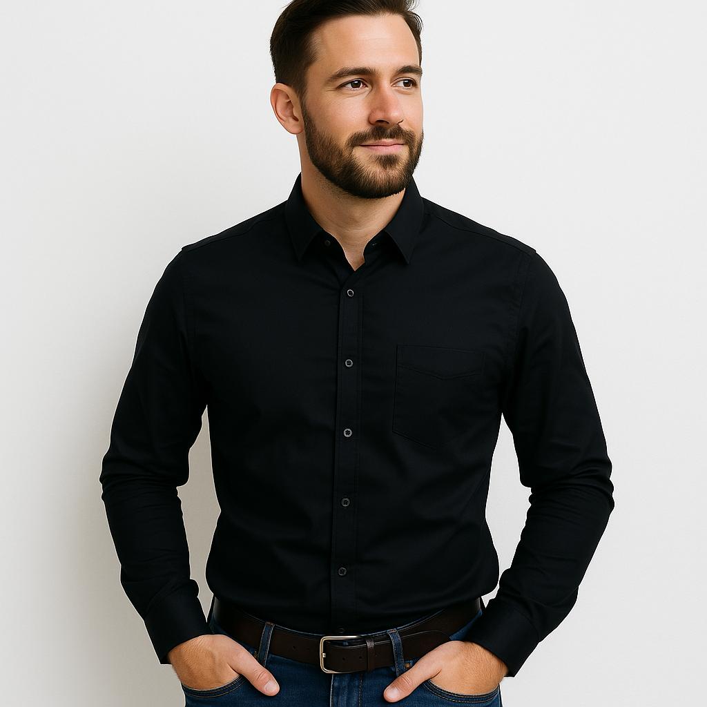 Art-WT 90003 MENS PLAIN SHIRT