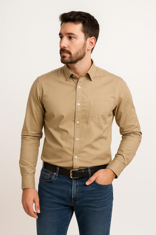 Art-WT 90004 MENS PLAIN SHIRT