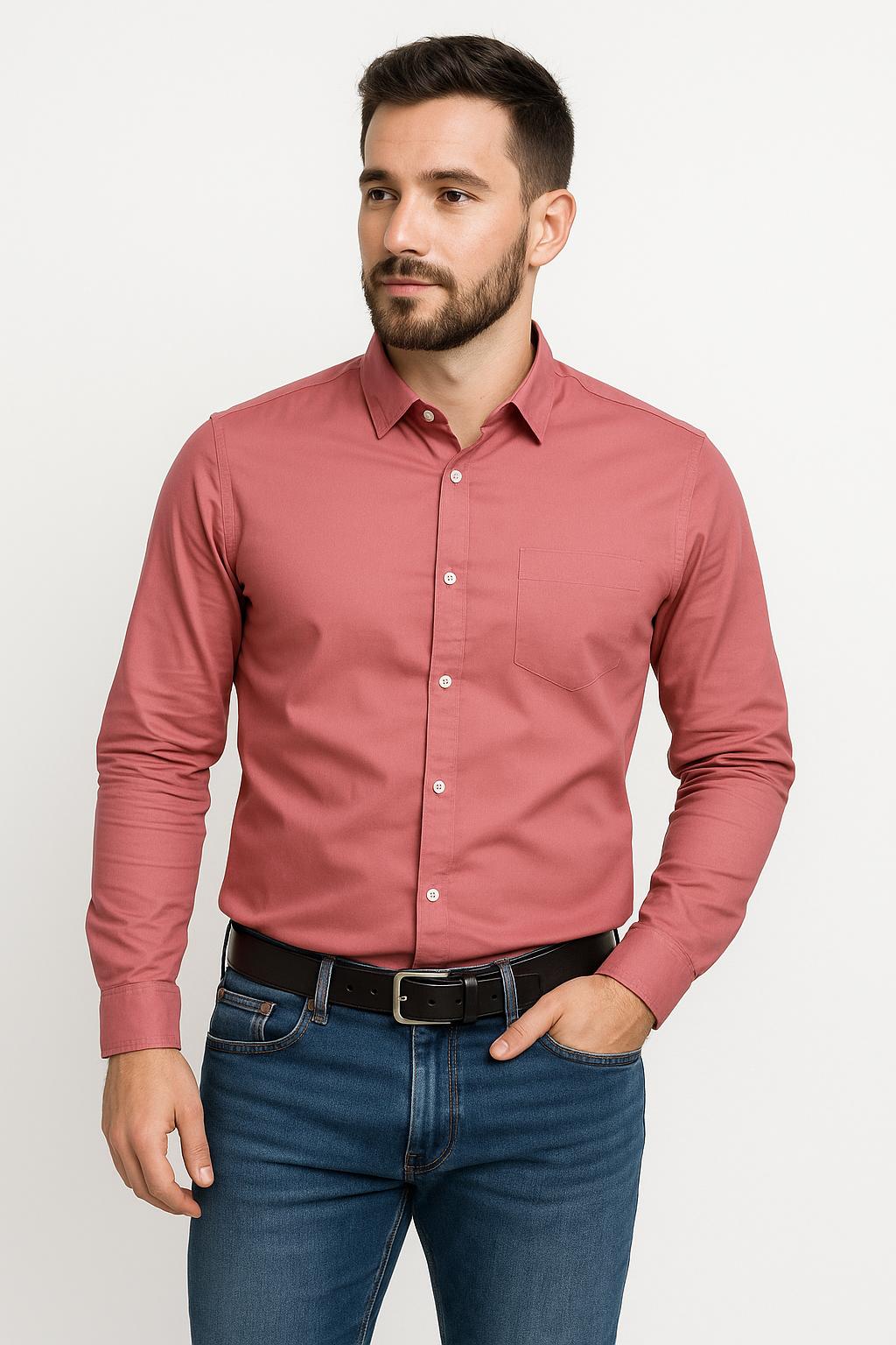 Art-WT 90004 MENS PLAIN SHIRT