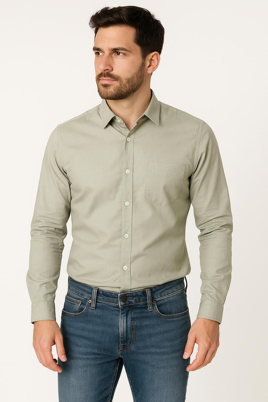 Art-WT 90005 MENS PLAIN SHIRT