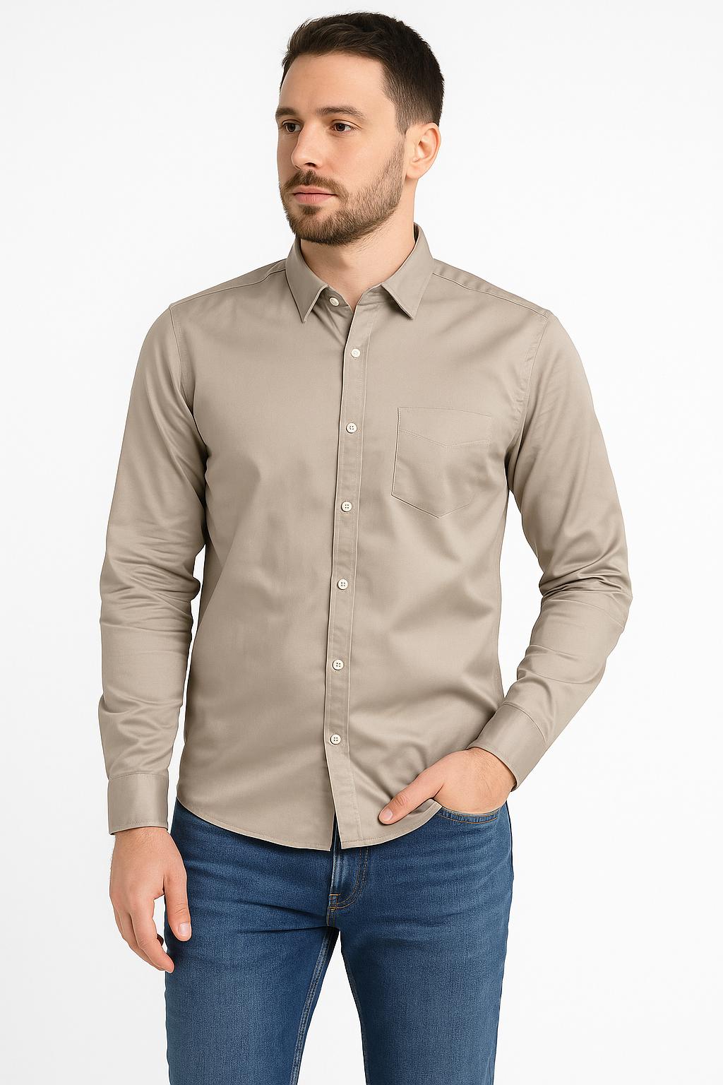 Art-WT 90005 MENS PLAIN SHIRT
