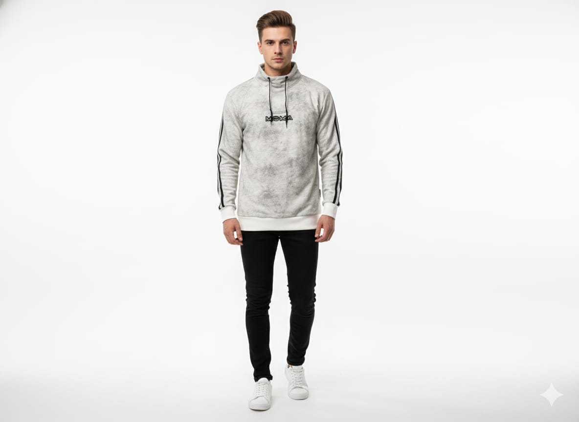 Art-w256 high neck t-shirt
