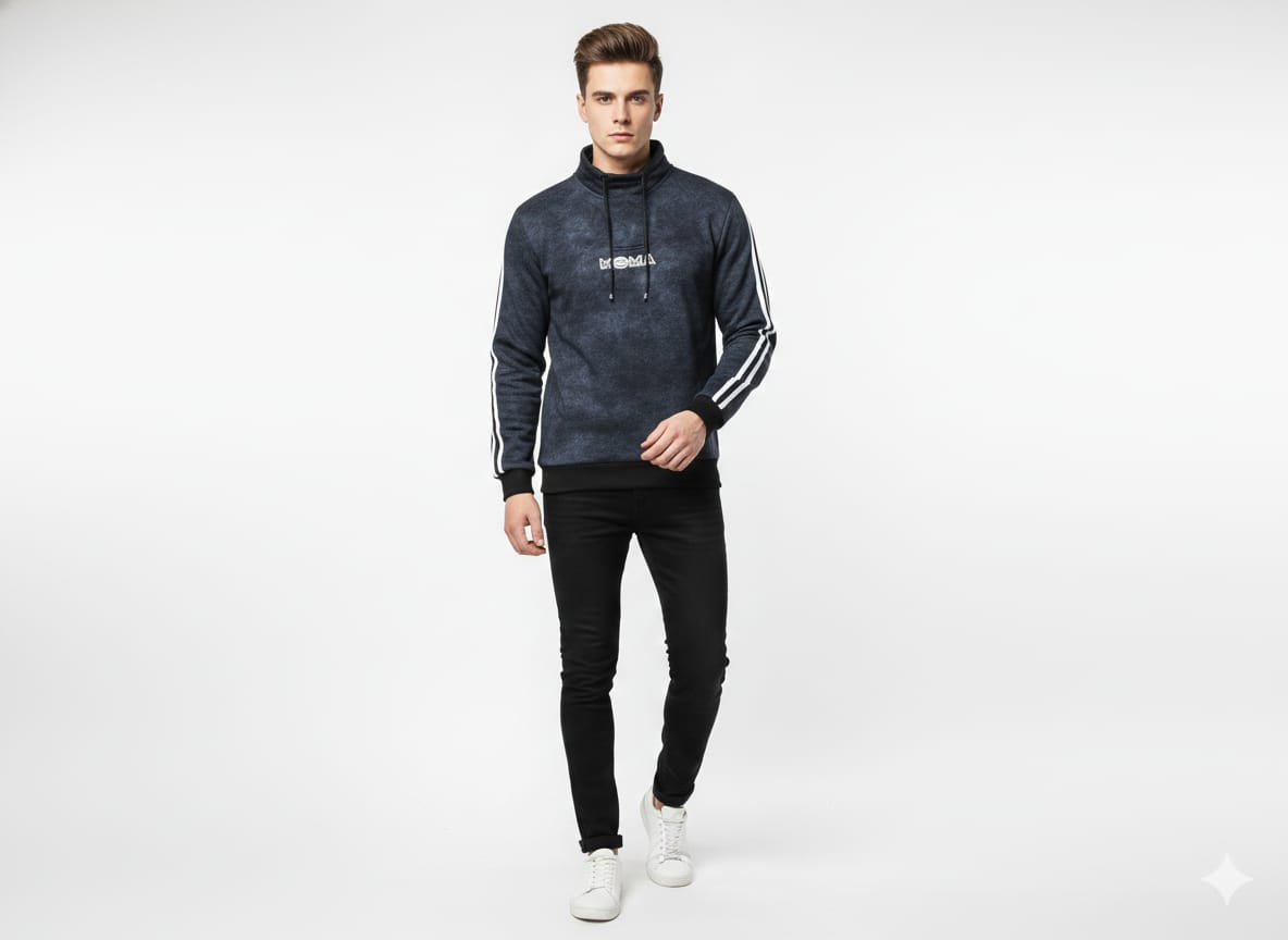 Art-w256 high neck t-shirt