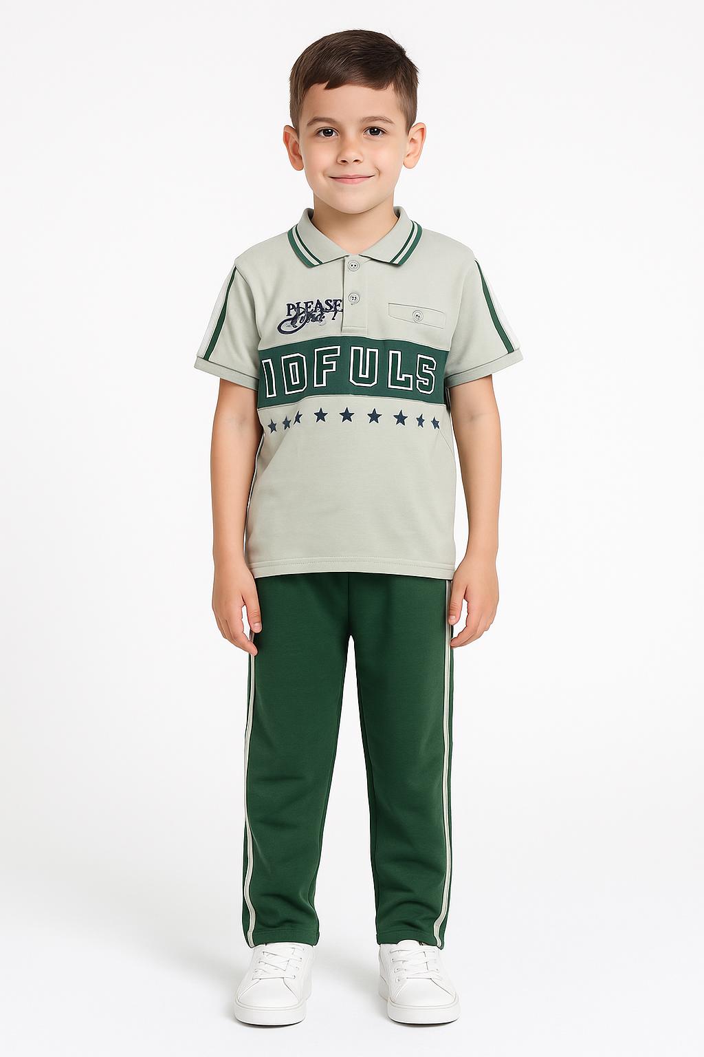 DARK GREEN TRACK SUIT (14-18YRS)
