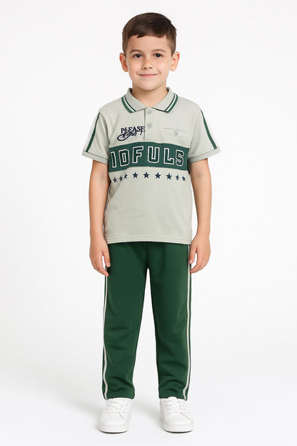DARK GREEN TRACK SUIT (14-18YRS)