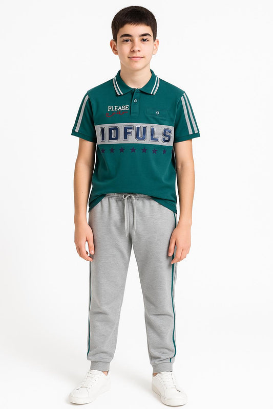 GREENISH TRACK SUIT (14-18YRS)