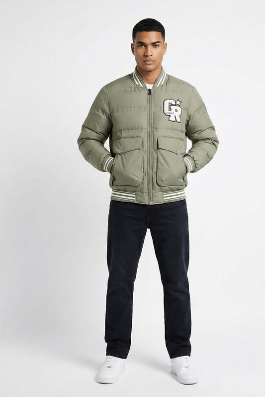 Art-7801 puffer jacket