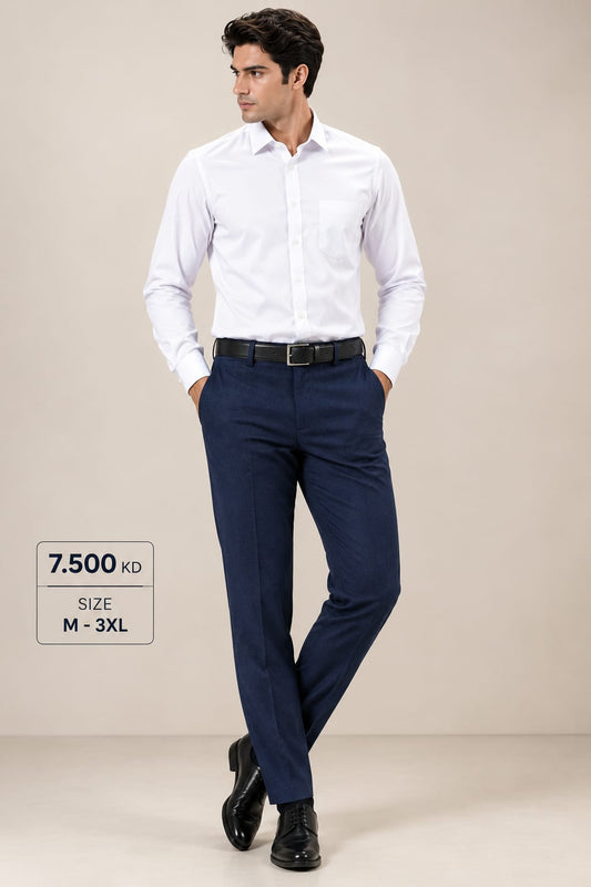 UNIFORM SET WHITE SHIRT & NAVY BLUE PANT